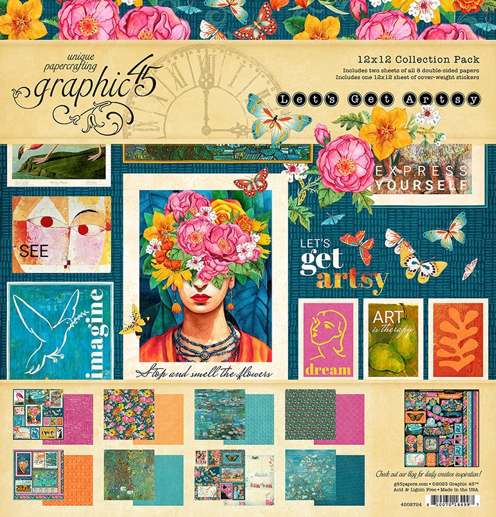 Kreations_Me's tweet photo. Let’s get artsy! With Graphic 45 🎨 Shipping soon from https://t.co/haSJX3HoLO https://t.co/OCqWULJ9Wj