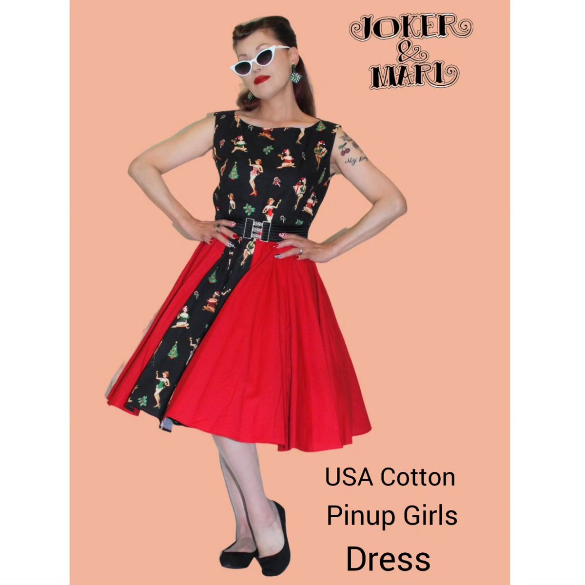 JOKER & MARY ロカビリー サーキュラースカート JOKER & MARY ロカビリー サーキュラースカート 全商品 - JOKER＆MARI