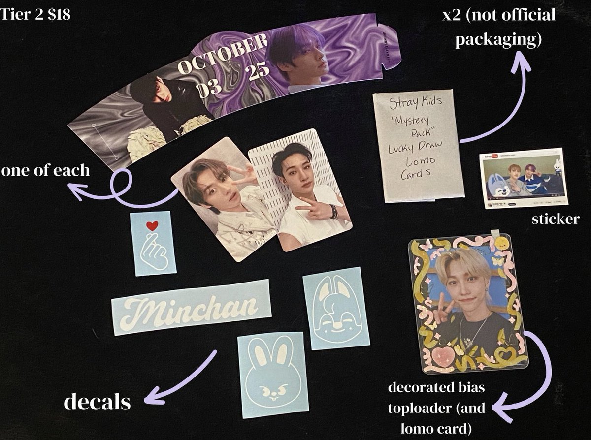 StrayStarShop's tweet photo. PHILLY STRAY KIDS CUPSLEEVE
preorder form in carrd for anyone attending the event October 21 at Mr Wish ! (each tier also comes with raffle tickets)
#straykids #straykidscupsleeve #phillycupsleeve #phillykpop #skz #kpopcupsleeve https://t.co/MWhhzuGbhg
