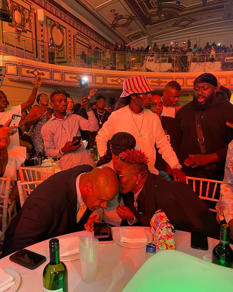 Shatta Wale And His Girlfriend ‘Maali” At The Ongoing Ghana Music Awards Ceremony in London 🇬🇧🇬🇧

Shatta Wale Has Already Bagged “Raggae/Dancehall Song” Of The Year With “On God”