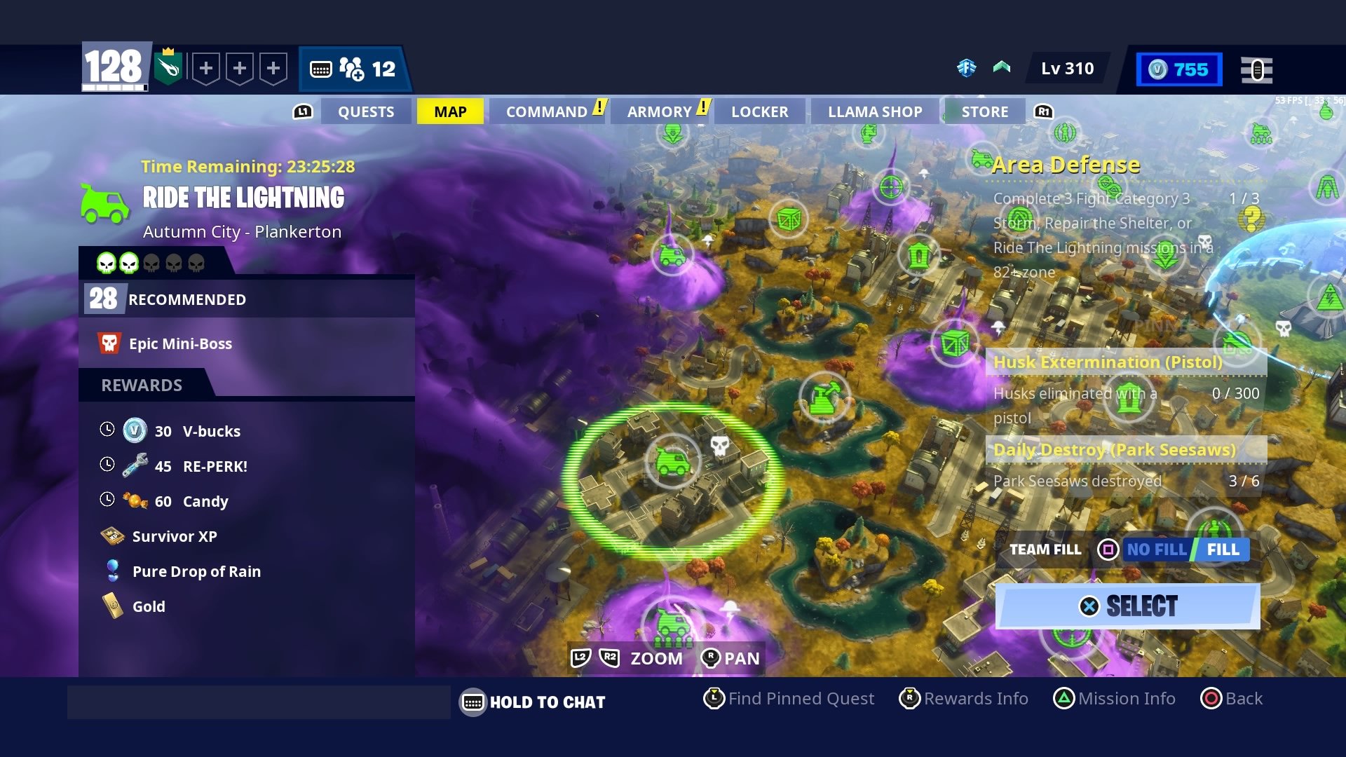 Timed Missions tracking in Fortnite StW - Free the V-Bucks