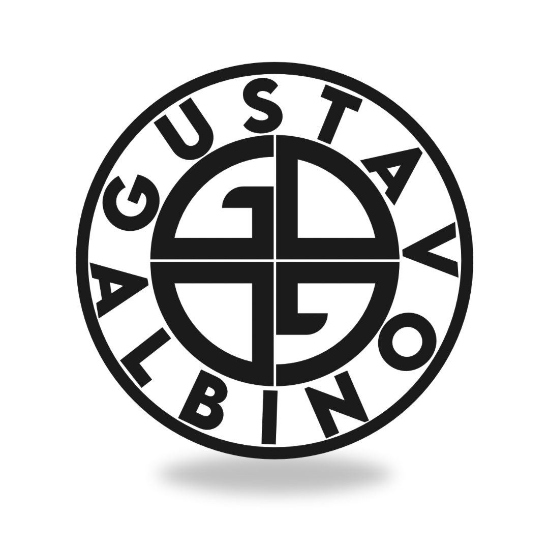 GADesigning's tweet image. Apresentando meu novo logo, uma mistura de inspiração no icônico design do Red Hot Chili Peppers, traços geométricos simplificados em um círculo e uma estilização da letra 'O' no final do meu nome e sobrenome.✨#novologo #logodesigning #redhotchillipepers #comics #graphicdesign