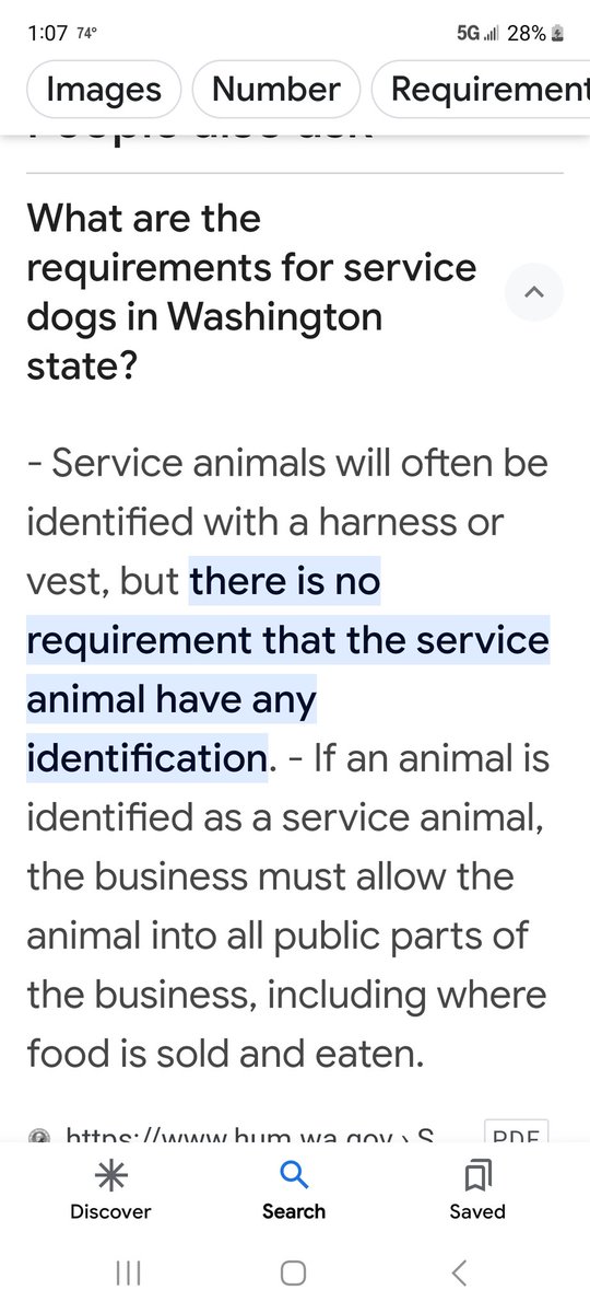 ares_tank's tweet photo. @stack571 Was denied entry with a service dog because they require service dog ID's. There is NO ID for service dogs! Management needs training on the laws! Was lied to about it being a Wa. state law. Tried to call &amp; educate the manager. She hung up on me. I'm so discussed. https://t.co/9NQONq1OtG