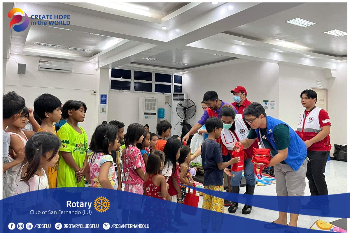RCSanFernandoLU's tweet photo. July 26-27: We ventured into the heart of the typhoon Egay's aftermath, conducting multiple relief operations in hardest-hit areas of La Union, including the  municipalities of Luna and Bangar, as well as the coastal barangays of San Fernando – San Agustin, Poro, and Carlatan. https://t.co/fQ81Elx4iv
