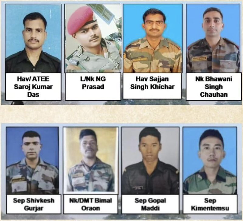 RegimentDiaries's tweet photo. General Manoj Pande #COAS and All Ranks of the #IndianArmy express heartfelt condolences on the sad demise of eight #IndianArmy Soldiers in the unfortunate incident of flash floods arising out of glacial lake burst in #Sikkim. https://t.co/9FMAdd3TPd