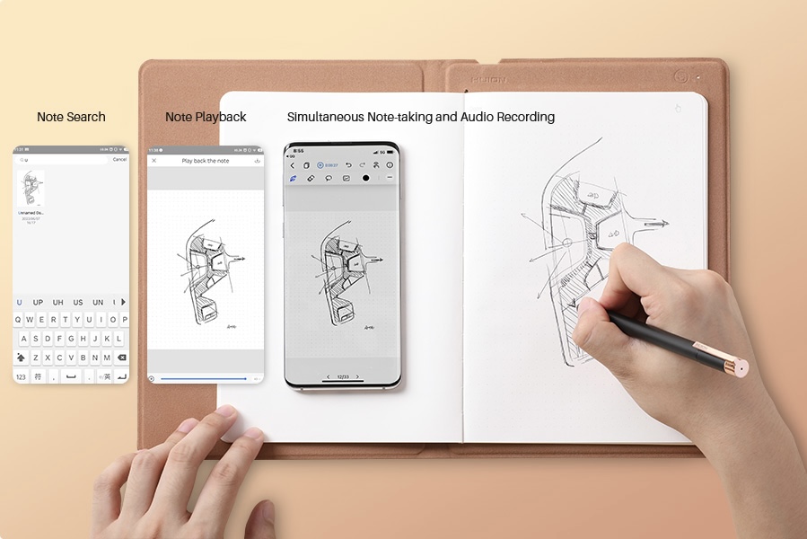Huionbusiness's tweet image. Huion Note supports offline storage. The handwriting notes can be saved without the phone connection, and the notes will be automatically converted into digitized ones and uploaded to the Huion Note APP when you connect the device to your phone.

#huion  #SmartBook #notebook