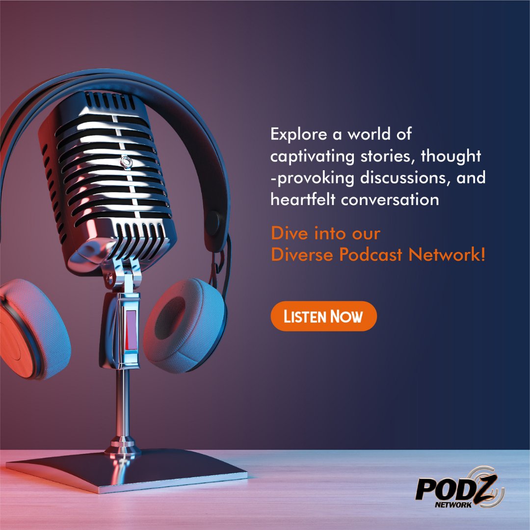 PodzNetwork's tweet image. Podz Network: Your Gateway to a World of Podcasting Wonder. 🌟 Explore, Discover, and Share the Best Podcasts with Podz. 🎙️✨ #PodzNetwork #PodcastDiscovery #PodcastingWorld
Listen to the all the episode here: podznetwork.com
 #PodzNetwork #Podz #PodZofficial
