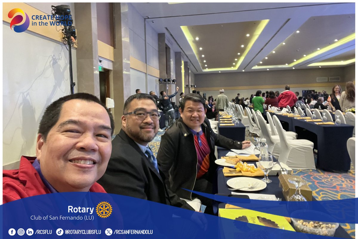 RCSanFernandoLU's tweet photo. Last  July 29, 2023, our club had the privilege of attending the highly  informative Grant Management Seminar of District 3790, held at the  luxurious Royce Hotel and Casino in Clark Freeport Zone. https://t.co/UF0fvr4rdS