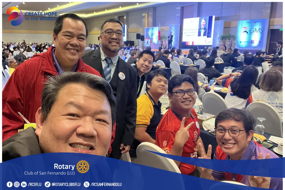 RCSanFernandoLU's tweet photo. Last  July 29, 2023, our club had the privilege of attending the highly  informative Grant Management Seminar of District 3790, held at the  luxurious Royce Hotel and Casino in Clark Freeport Zone. https://t.co/UF0fvr4rdS