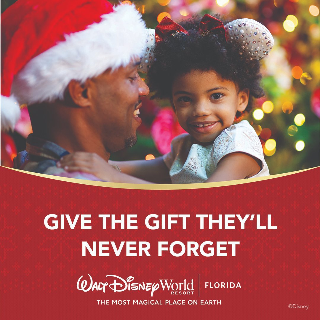 EnchantedTravL's tweet photo. Wrap up a Walt Disney World vacation package and put it under the tree this holiday season!🎄🎅🏻Contact Enchanted Travel to help plan that special Walt Disney World experience. Free planning services are our gift to you! 🎁🎀 https://t.co/Eio9U7WQcS