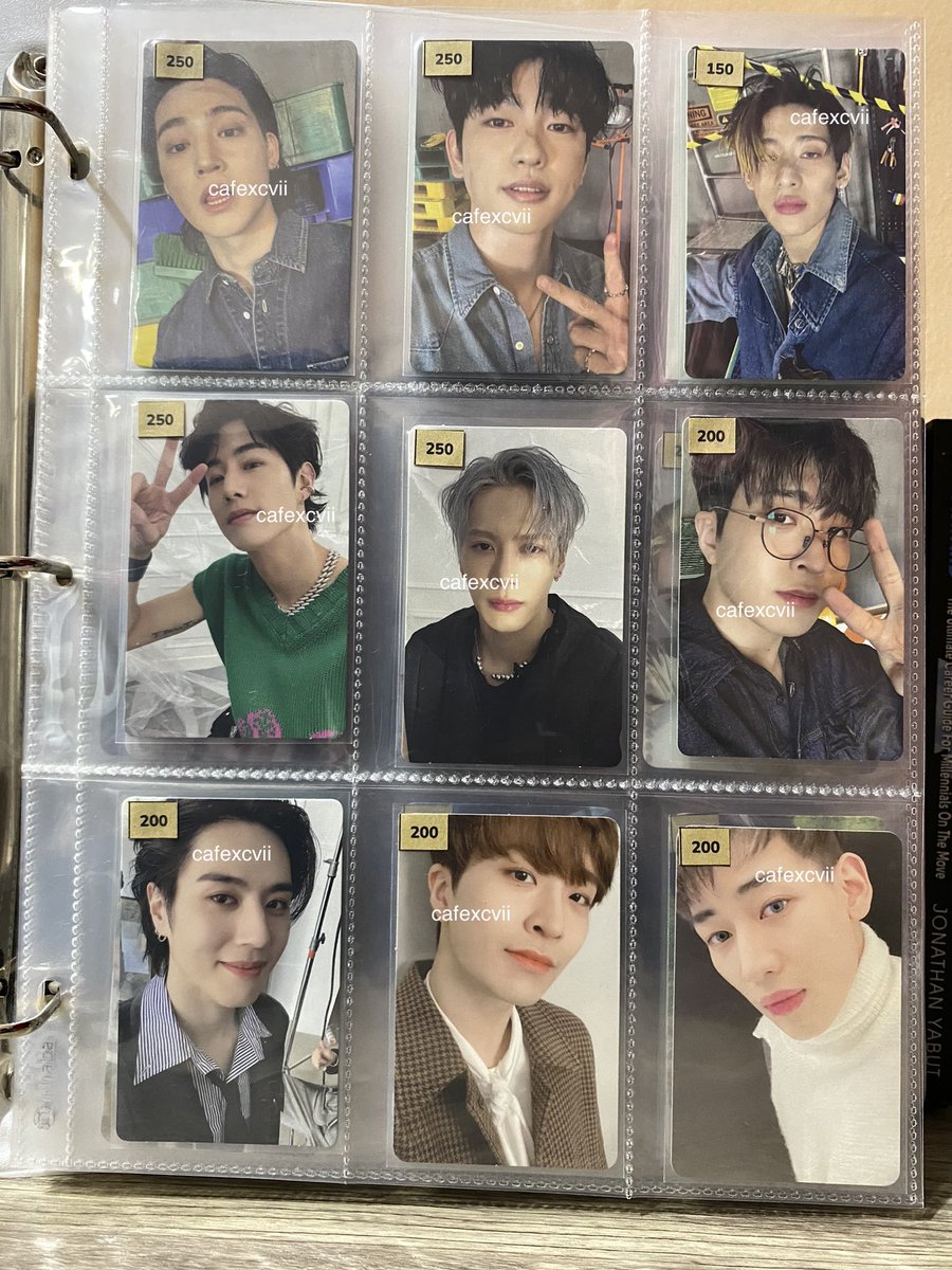 WTS / LFB • PH 🇵🇭 only
#cafe97shop

GOT7 — GOT EP and Breath of Love : Last Piece

GOT7 EP
Hyung line ₱150 each / Maknae line ₱100 each

BOL:LP
₱100 each

+ pf and sf   •   {cafe97.carrd.co}

# . . . jayb jb mark jackson jinyoung youngjae bambam yugyeom