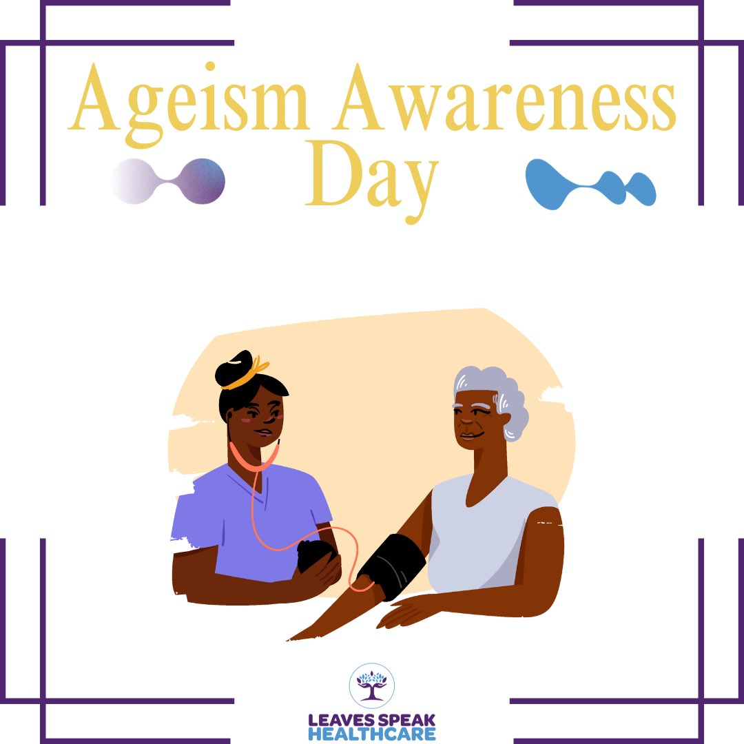 🌟 On #AgeismAwarenessDay, Leaves Speak stands against ageism! 🌟

At Leaves Speak, we’re dedicated to combating ageism through caregiver training, health promotion, elder doula services, and healthcare experience design. 💪 #ReframeAging #InclusivityMatters #Elderspeak