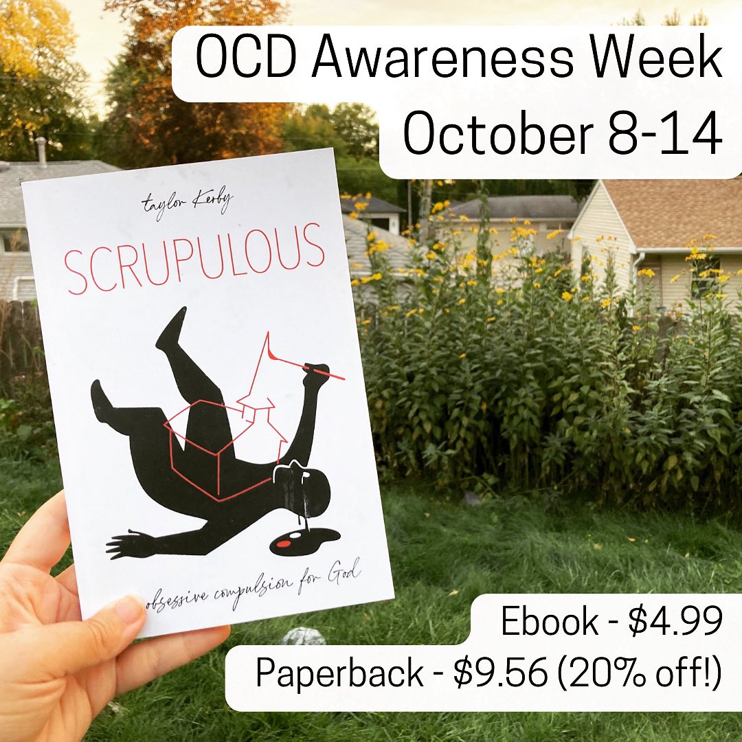 BccPress's tweet photo. In honor of #OCDAwarenessWeek, we’ve discounted SCRUPULOUS: My Obsessive Compulsion for God to $9.56 (20% off) and the ebook to just $4.99! Perfect time to stock up on copies to give away: https://t.co/eCmOPoMCz2 https://t.co/SxIGI3wD4e