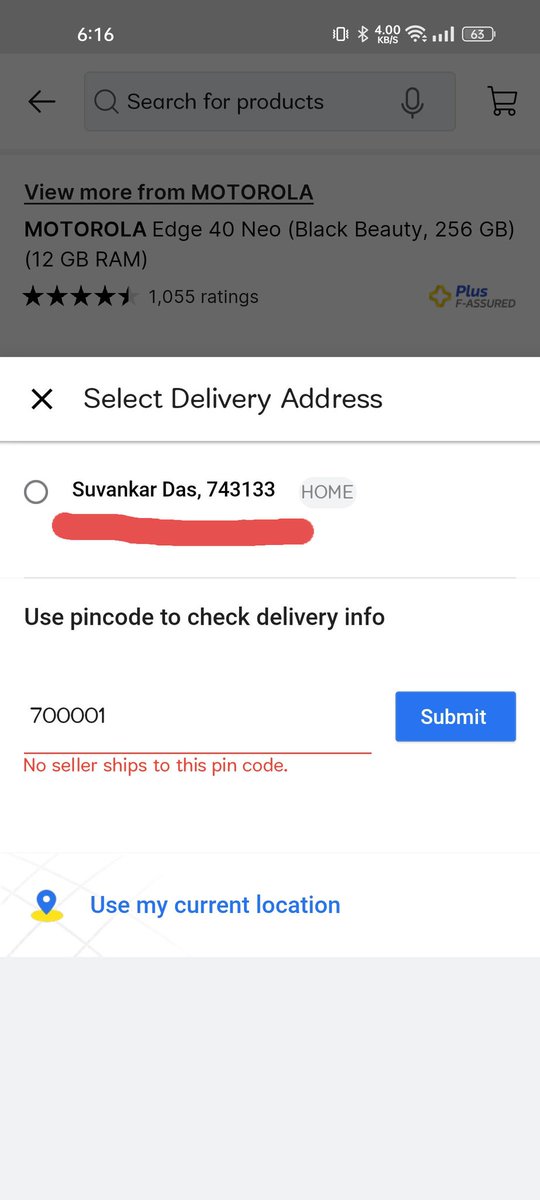 SmartSuvankar's tweet photo. @NirajGupta9136 @Flipkart It's not available anywhere in Kolkata! https://t.co/4cmls3oQ4a