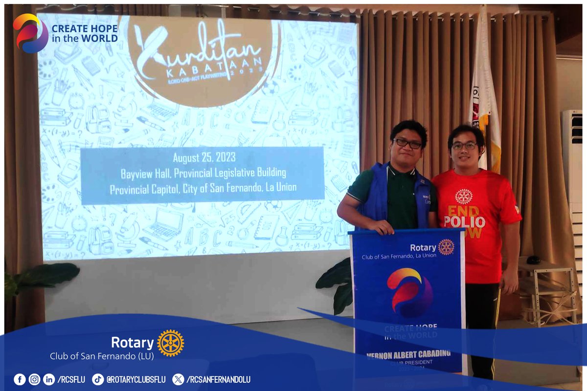 RCSanFernandoLU's tweet photo. August 25: In partnership with the PGLU, we have celebrated the Linggo ng Kabataan and Buwan ng Wika by conducting the Kurditan Kabataan Script Writing Workshop for the various students and teachers of La Union. https://t.co/5CXOiz0xWv
