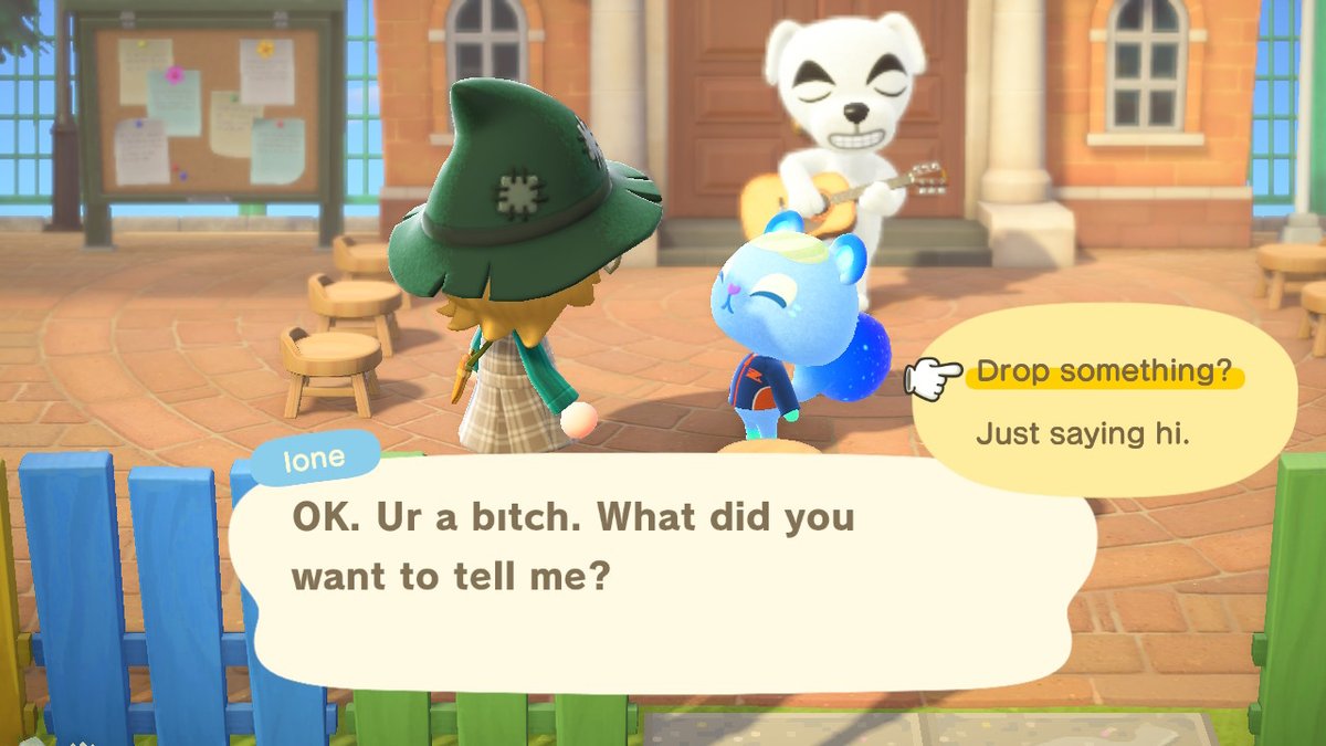 they dont like me :(
#AnimalCrossing #ACNH #NintendoSwitch