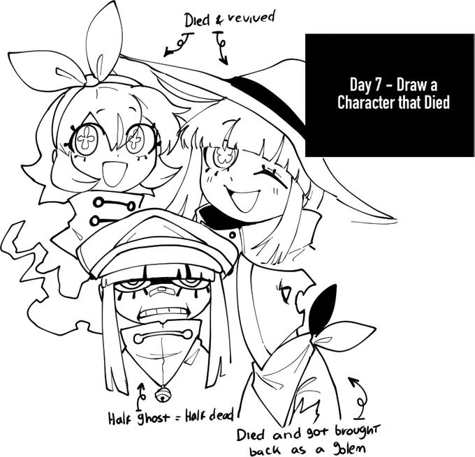 [#OCTtober] Day 7, these idiots that died somehow! 