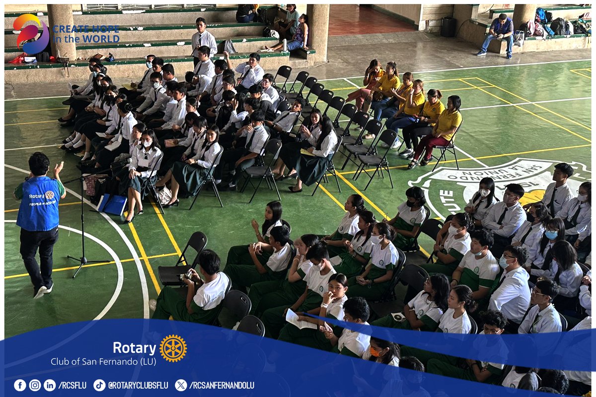 RCSanFernandoLU's tweet photo. September 14: We continued our journey of empowerment and enlightenment with the 2nd Masakbayan: Career Guidance Program, held at the La Union Cultural Institute. This was a mission to inspire and guide the eager grade 10-12 students towards their potential future careers. https://t.co/LUb1RIqcKM