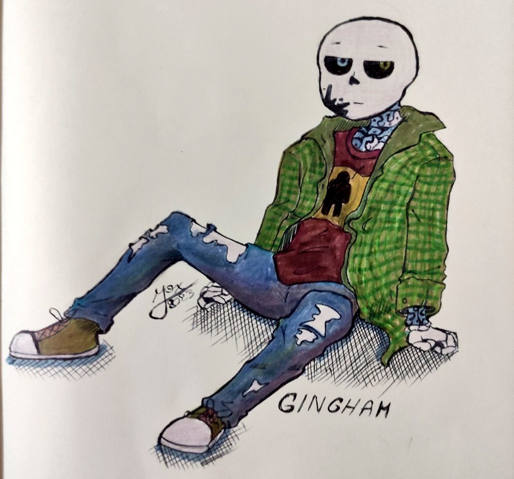 ExplosivaMora's tweet photo. Day 7: Gingham
#inktober2023 #Inktobertale2023 #inktobertale #inksan https://t.co/wNQHnn99rz