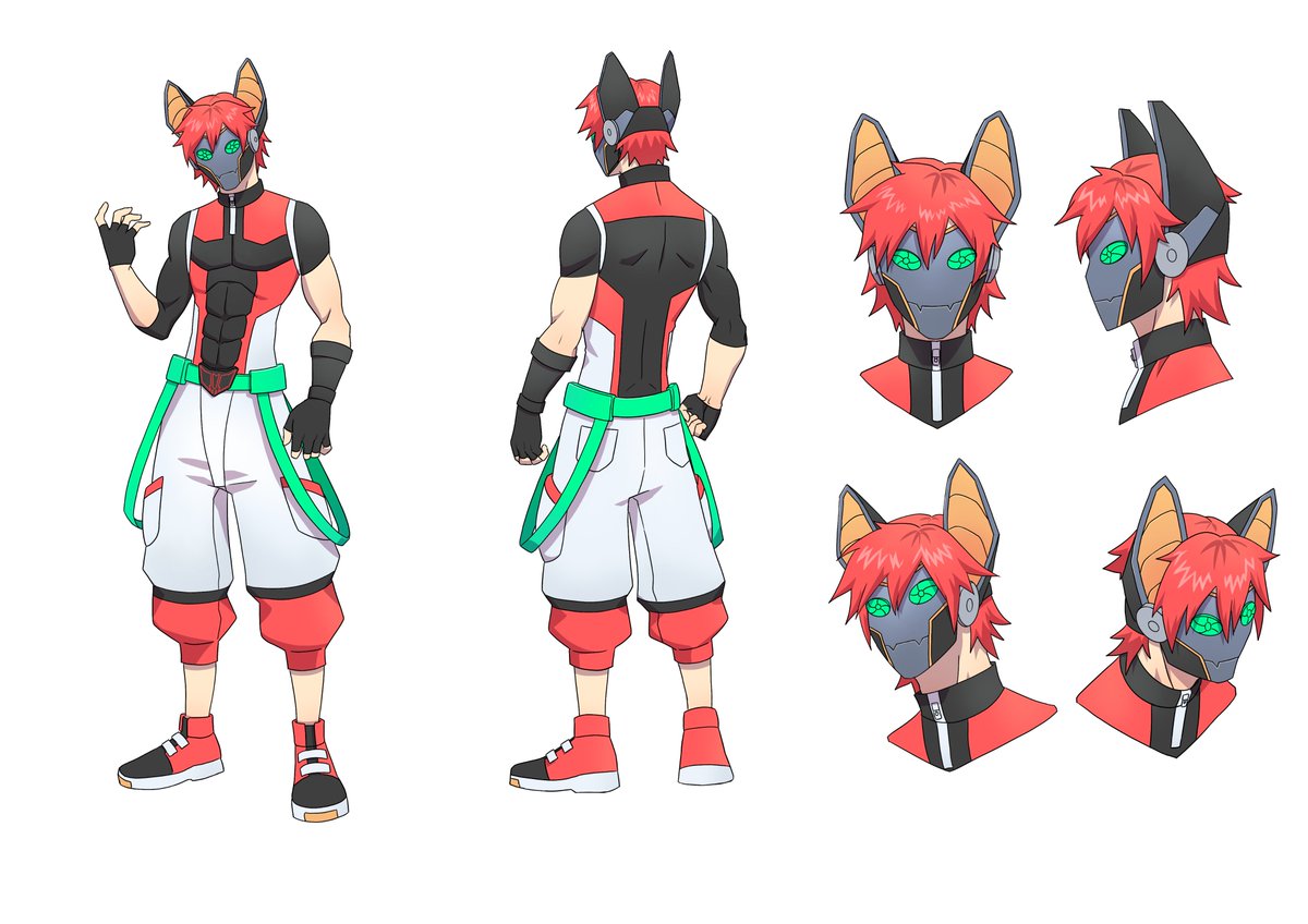 UsagiAndroid's tweet photo. @Wynn_VT Can I join in this? Here's my character, I'm just a super hero doing my best! https://t.co/4xtPNdFTgL