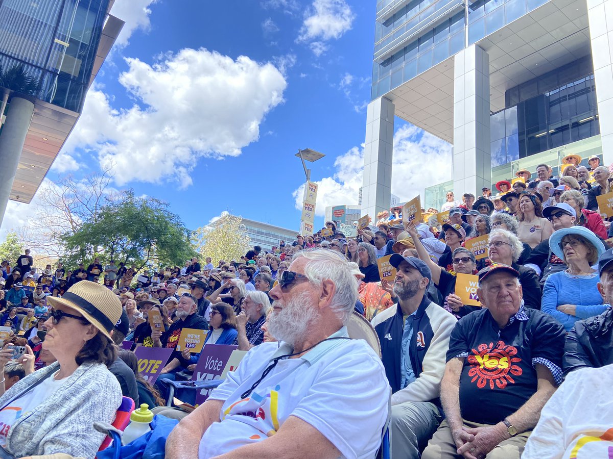 Amber Flohm (@aflohm) on Twitter photo Proud to be with <a href="/TeachersFed/">Teachers Federation</a> here now at Parramatta Square 'There is a moral and ethical difference between yes and no - it goes to the soul of our nation. There will be a very large cost to no' Noel Pearson #Yes23 Proud to be with <a href="/TeachersFed/">Teachers Federation</a> here now at Parramatta Square 'There is a moral and ethical difference between yes and no - it goes to the soul of our nation. There will be a very large cost to no' Noel Pearson #Yes23
