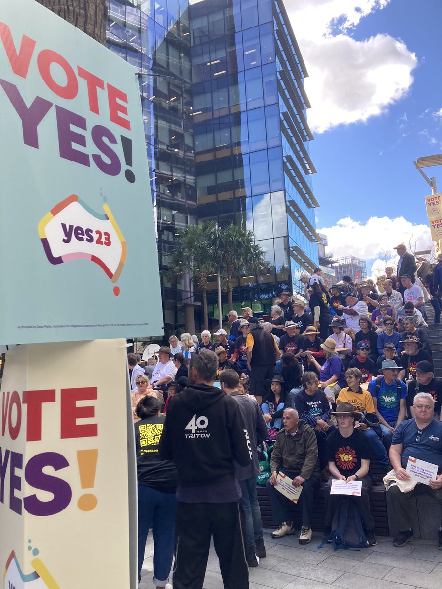 #YES2023 #VoteYes this is what unity looks like #Indigenousrecognition