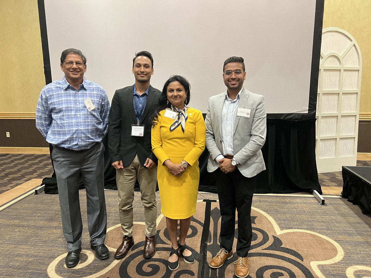 The Ohio Physiological Society (OPS) Meeting was a great experience. Got a chance to meet Dr. @Joseph_C_Wu, President of AHA and many researchers. Also, glad to be one of the finalists for the oral presentation. All thanks to my awesome mentor Dr. @BinaJoe4 and OPS.