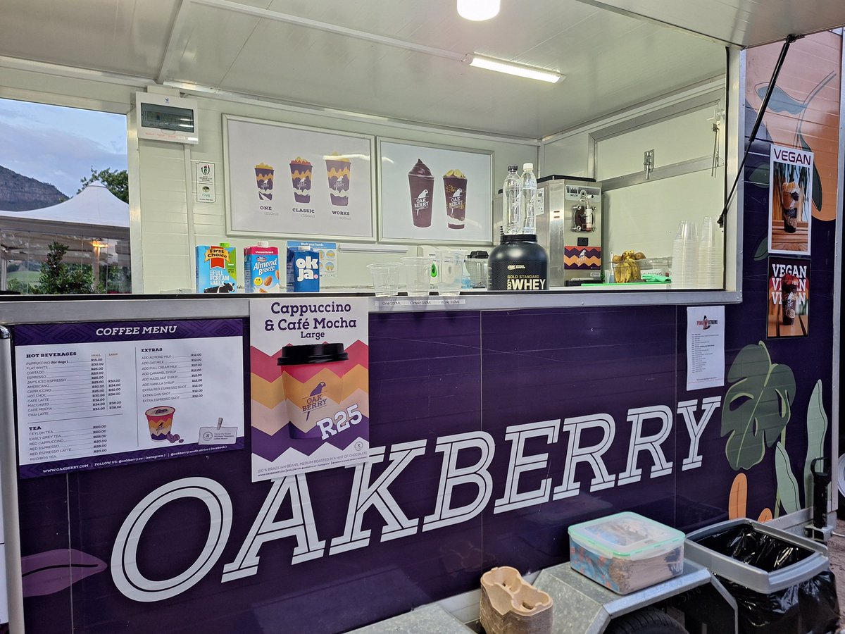 A huge Thank You to @VredeEnLust for having Us for the Pink Extreme Cansa Event. Was Amazing. BOOK AN OAKBERRY Experience at Your Events. Chef G 060 418 3582 Or Email management@oakberry.co.za #fypviraltwitter #healthy #fitness #food