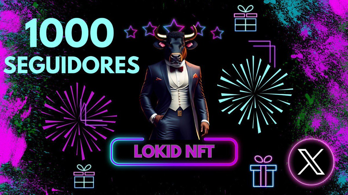 LokidNFT's tweet photo. 📢 #SORTEO por los 1.000 seguidores en #Twitter 🎉

🎁 $15 USDT - 3 Ganadores de $5 
📷 Lunes 16/10 - 21:00 UTC 

1⃣ Seguir a @LokidNFT 
2⃣ Like &amp; Retweet
3⃣ Dejar un comentario sobre el canal https://t.co/No3gYyHPmq
