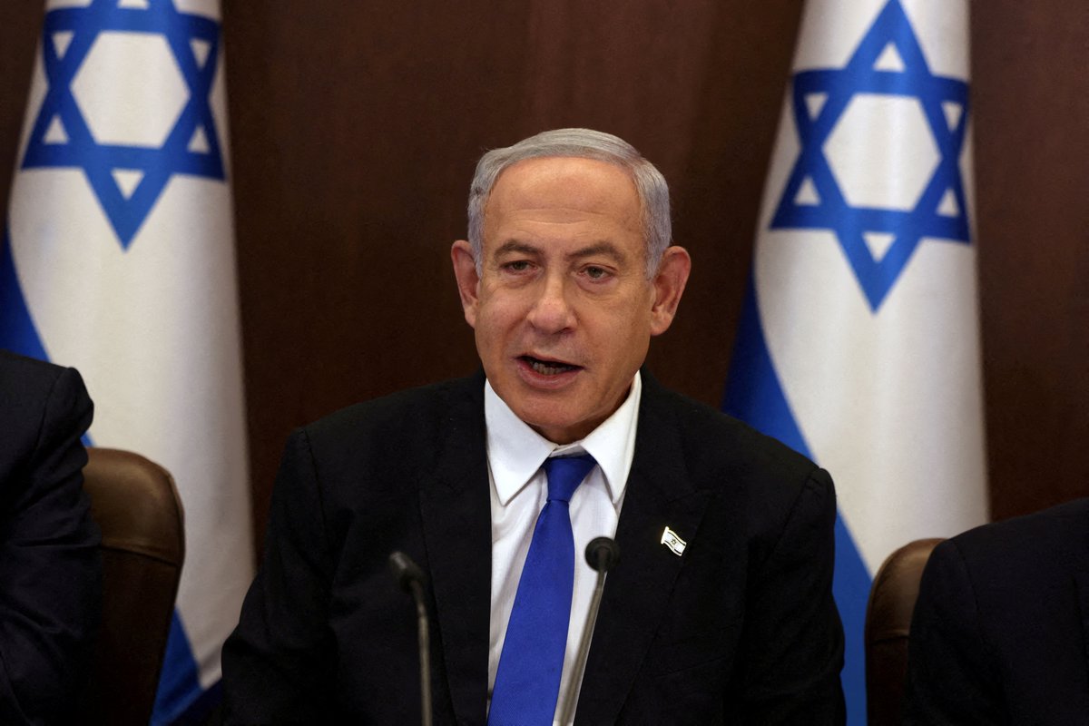 🇮🇱 | ÚLTIMA HORA: Reproducimos en español, las declaraciones que acaba de publicar hace solo minutos el primer ministro israelí Benjamin Netanyahu:
————
'Esta mañana, en Shabat y en un día festivo, Hamas invadió territorio israelí y asesinó a ciudadanos inocentes, incluidos niños