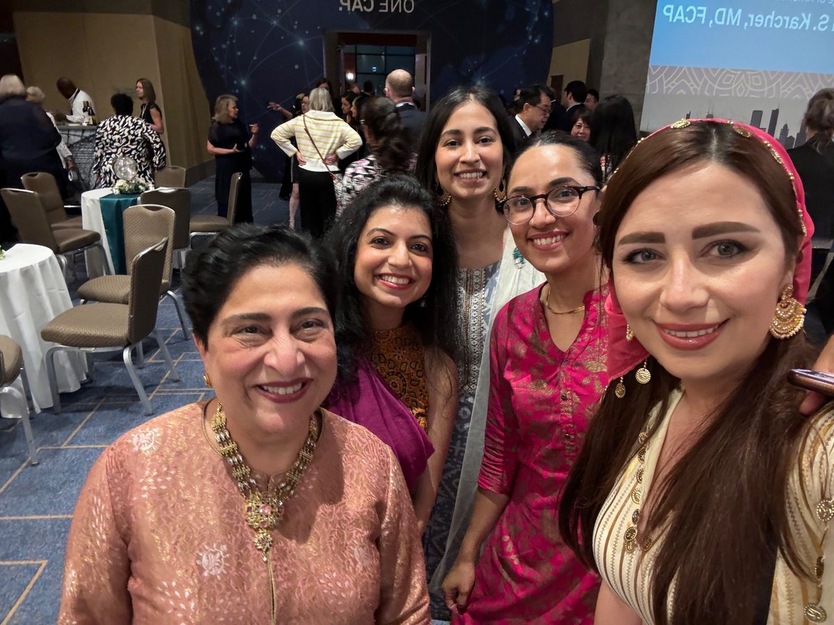 All set for <a href="/Pathologists/">CAPathologists</a> President Inaugural Celebration <a href="/DonKarcherMD/">Donald Karcher, MD, FCAP</a> <a href="/SandoraHaddad/">Sandra Haddad, MD</a> <a href="/RegmiAayushma/">Aayushma Regmi</a> <a href="/NayarRitu/">Ritu Nayar, MD</a> #CAP23