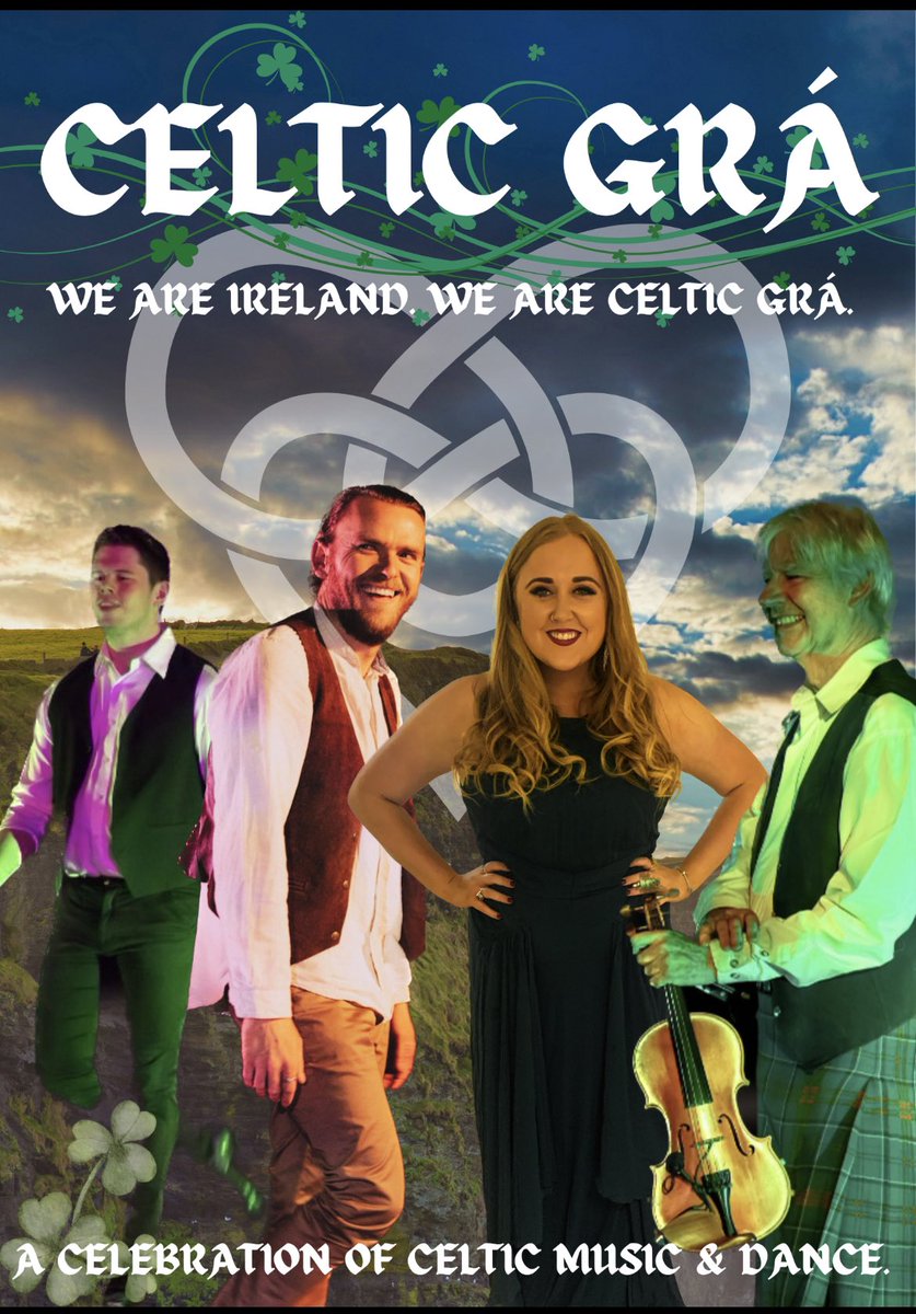 RebeccaHarkin's tweet photo. 1 day to go ☘️☘️☘️ Our show Celtic Gra will be shown on @stageit tomorrow! Thanks to you guys the show sold out so we’ve added 10 more! Can’t wait!! See you all tomorrow yeooooo! ☘️☘️ https://t.co/EWfpywgC8K https://t.co/9lob96bk19
