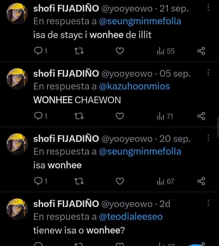 niggautista's tweet photo. @yooyeowo @xiaonera la menos hambreada por wonhee, los únicos tuits q tienes disque "defendiendola" son tuyos puteando UN CC nisiquiera gente sin anon 😂😂😂 das risa https://t.co/WhFgdvgMeP
