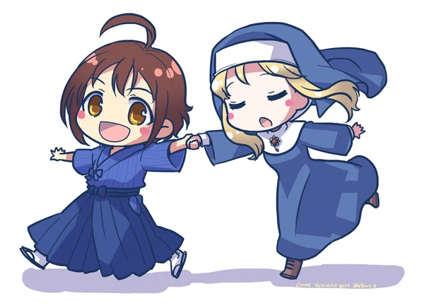 じゃあ(?)2017年-18年ごろ描いたデレイラスト いくつか再掲しときます