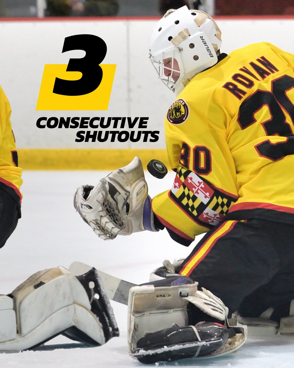 COLIN RONAN IS THAT GUY 🚨

In his last 3 games he has saved all 57 shots sent his way 🙅‍♂️🥅 What a job he's doing 👏

📸 <a href="/TheArtOfPicture/">The Art of Pictures</a> <a href="/JonnyP99/">JonnyP</a> | #MarylandBlackBears #NAHL