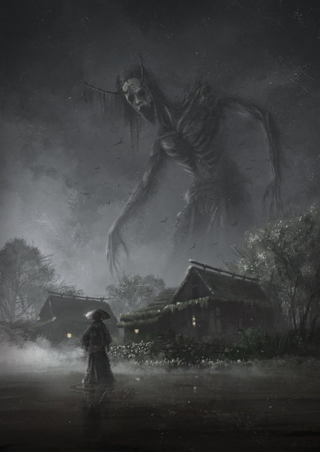 deathbyhibachi's tweet photo. Giant of Tsushima 

#Art by Danny Ingrassia https://t.co/XZcv5E0BgQ