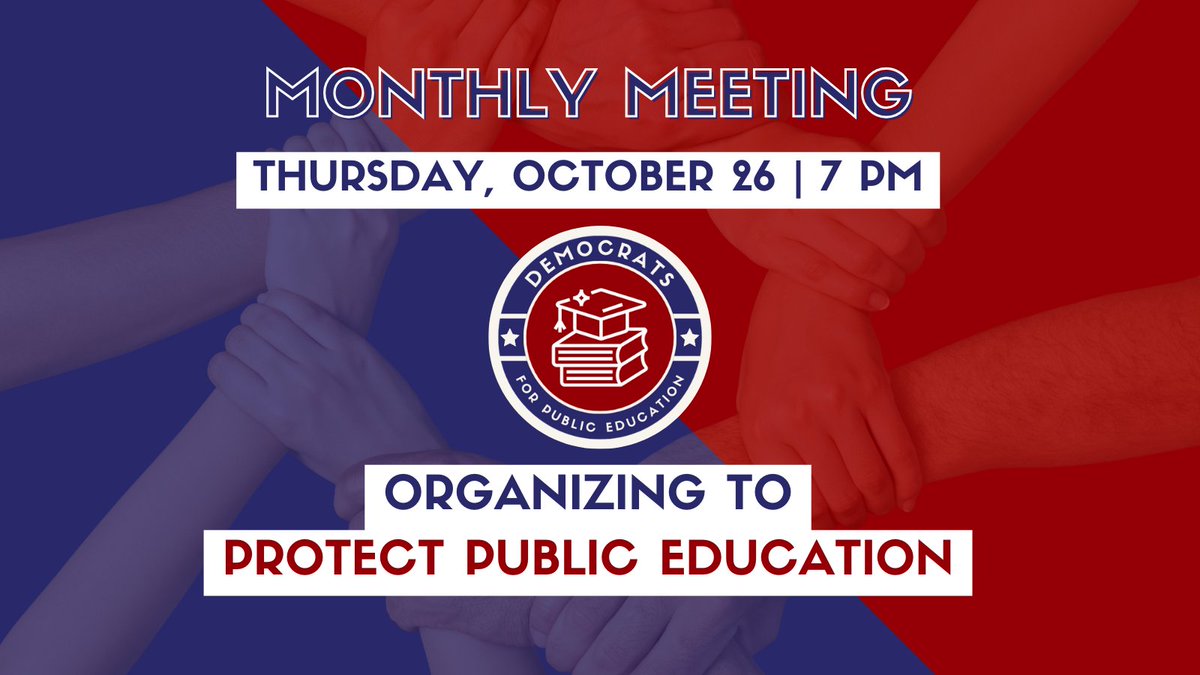 Join us for our first in-person meeting! Let's organize to protect public education in Santa Clara County.

RSVP here: sccpubliceddems.com/events