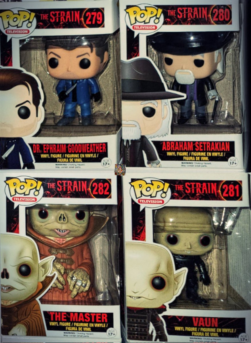 SpidermanTAS94's tweet photo. 🕯🎃Happy 1st Spooky Saturday of the season, #FunkoFamily!
Tonights scary serving is..
Guillermo del Toro's The Strain!🦇🧬
On the lesser known side, but definitely a solid series for October ~ recommended for any #Halloween watchlist🎃🕯
#FunkoPOP #FunkoFunatic #fotw #Horror https://t.co/JRdJSUTAdN