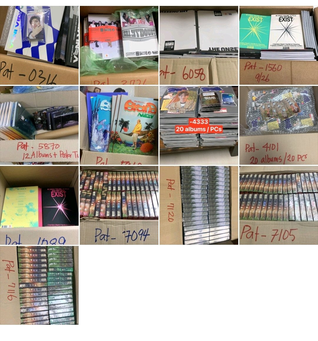 fromfansforfans's tweet photo. In transit to PH 
Sealed THE BOYZ Phantasy
Sealed SHINEE Key Good &amp; Great
Unsealed EXO albums
Unsealed MONSTA X The Unseen
Unsealed ITZY Kill My Doubt
Unsealed VANNER

🔜 RIIZE, NCT127, Young K, Xdinary Heroes 

#4FPHUpdates https://t.co/iBS76CE4tg