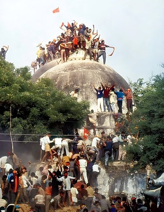 10 instances in India where !slamic structures were allegedly built over H!ndu Temples 1. Ram Janmabhoomi Temple, Ayodhya - Babri Structure