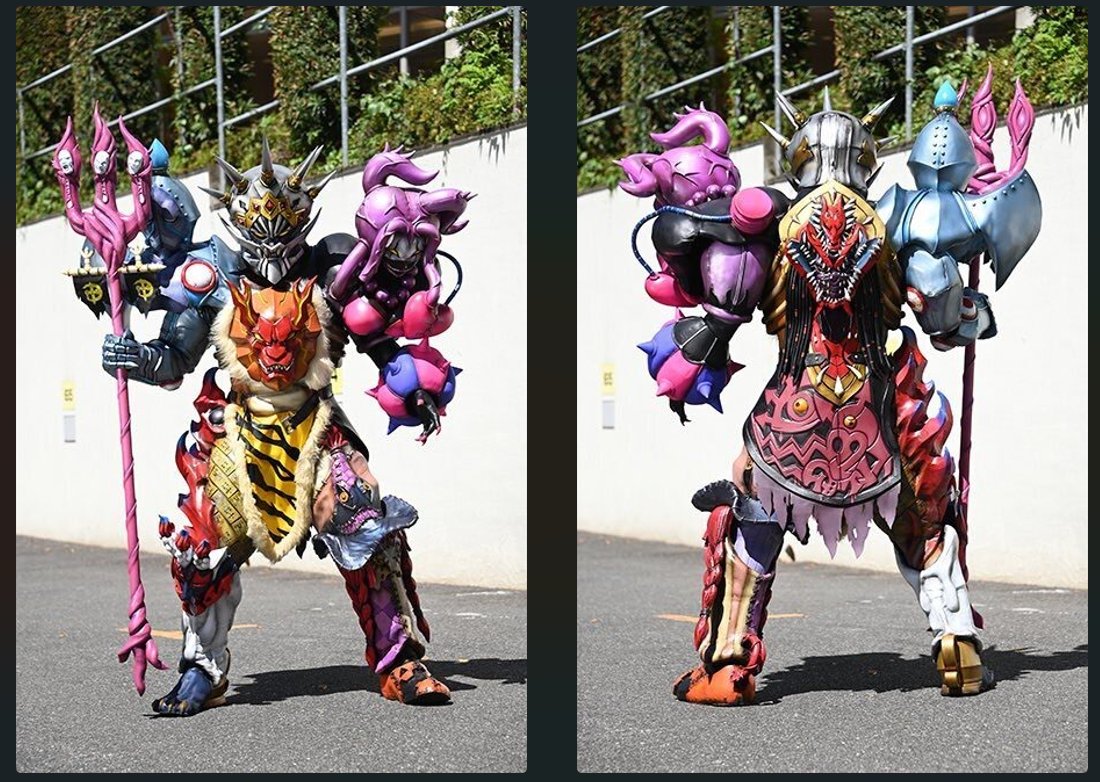 デーボ・センキングのデーボス軍大集合のデザインがよすぎでした まず