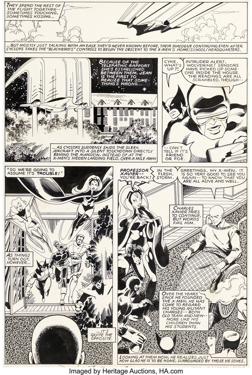 THE UNCANNY X-MEN #129 page 7 by John Byrne &amp; Terry Austin sold for $90,625.00 via <a href="/HeritageAuction/">Heritage Auctions</a> comics.ha.com/itm/original-c…