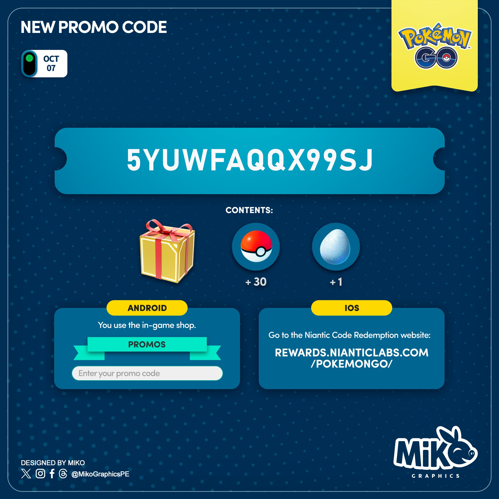 POKEMON GO PROMO CODES ARE HERE! GET YOURS NOW! 😜 