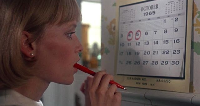 moonfrom5to7's tweet image. mia farrow in rosemary's baby (1968)