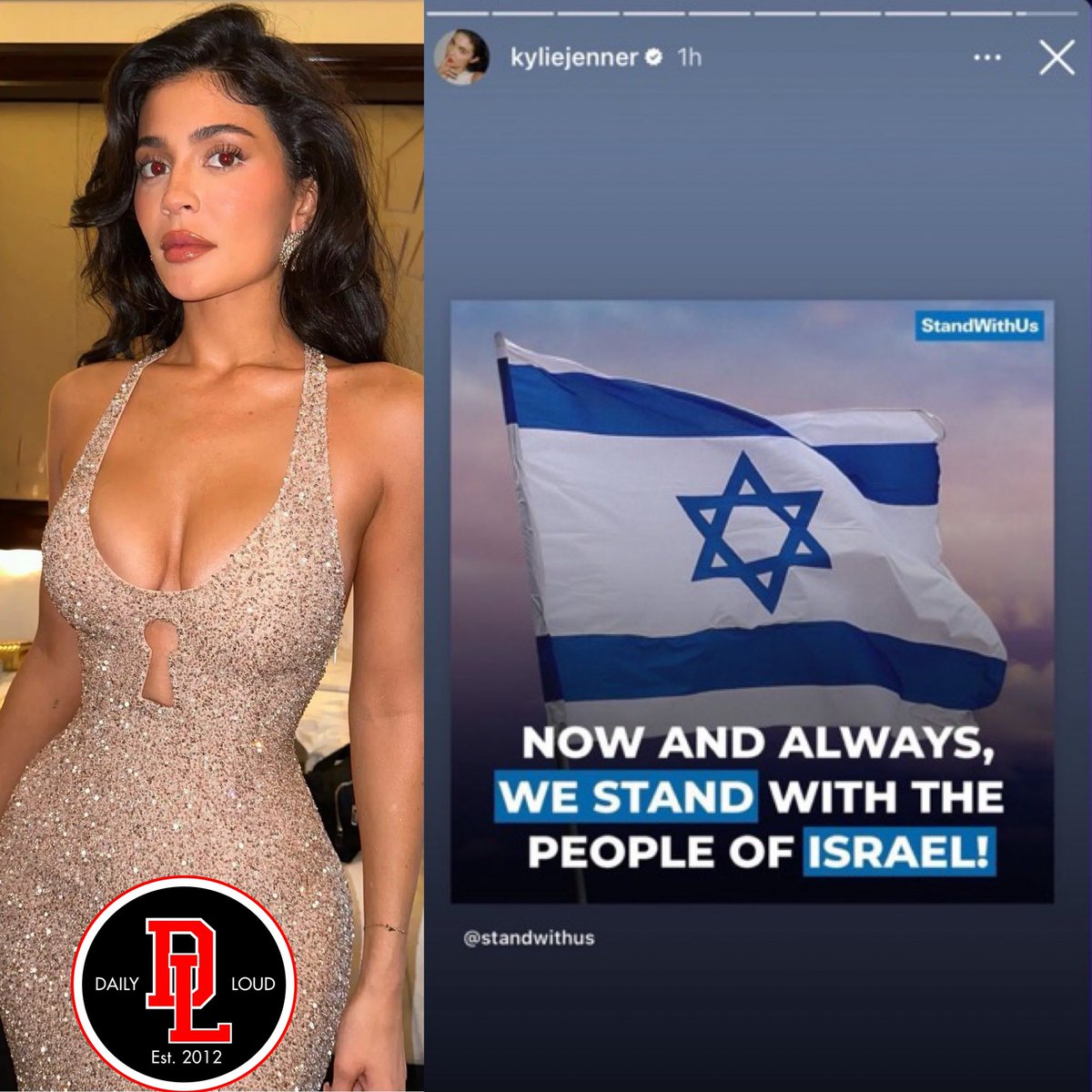 Kylie Jenner has deleted an Instagram story showing support for Israel during extreme tensions with Palestine.