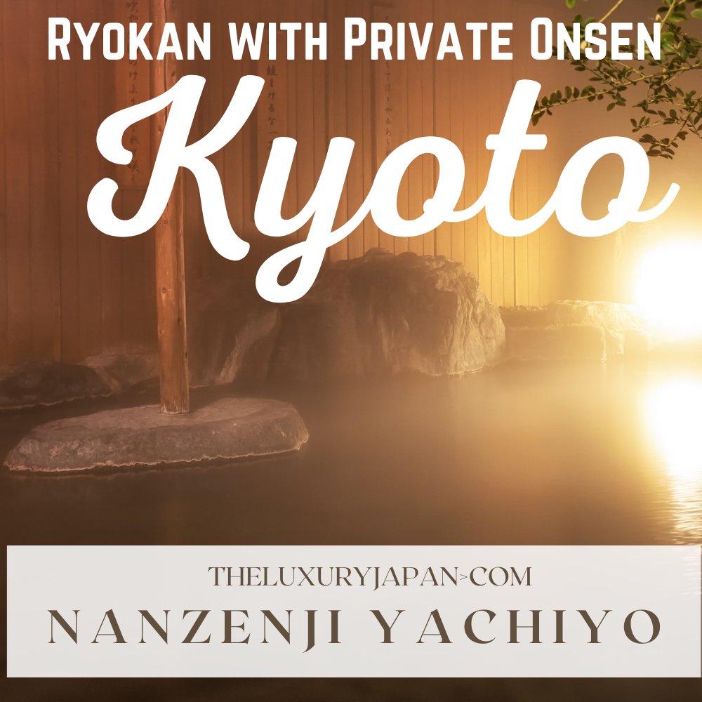 TheLuxuryJapan's tweet image. Looking for a ryokan in Kyoto with private onsen? ♨️ The best one is Nanzenji Temple, located next to the historic Nanzen-ji Temple. #kyototravelphoto  #japantravel  #kyotoryokan #luxuryryokan  #kyotolife