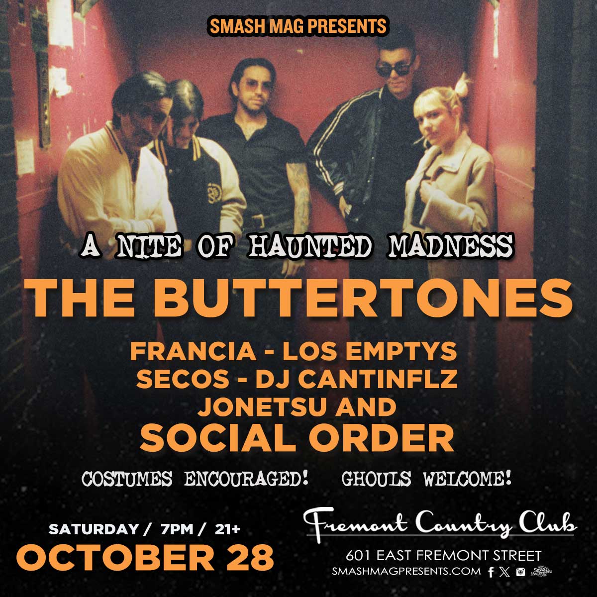 Backstage Bar & Billiards (@backstagebarlv) on Twitter photo β‘ ON SALE NOW - OCT 28TH β‘β£
The Buttertones were formed in 2011 as a bedroom project for singer/guitarist Richard Araiza, drummer Modesto Cobian, and ex-Cherry Glazerr bassist Sean Redman. After issuing their cassette-only debut via Los Angeles-based garage p... β‘ ON SALE NOW - OCT 28TH β‘β£
The Buttertones were formed in 2011 as a bedroom project for singer/guitarist Richard Araiza, drummer Modesto Cobian, and ex-Cherry Glazerr bassist Sean Redman. After issuing their cassette-only debut via Los Angeles-based garage p...