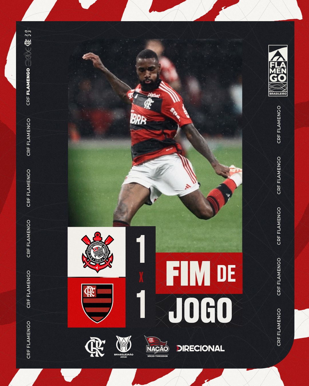 Corinthians e Flamengo empatam no primeiro capítulo da final da