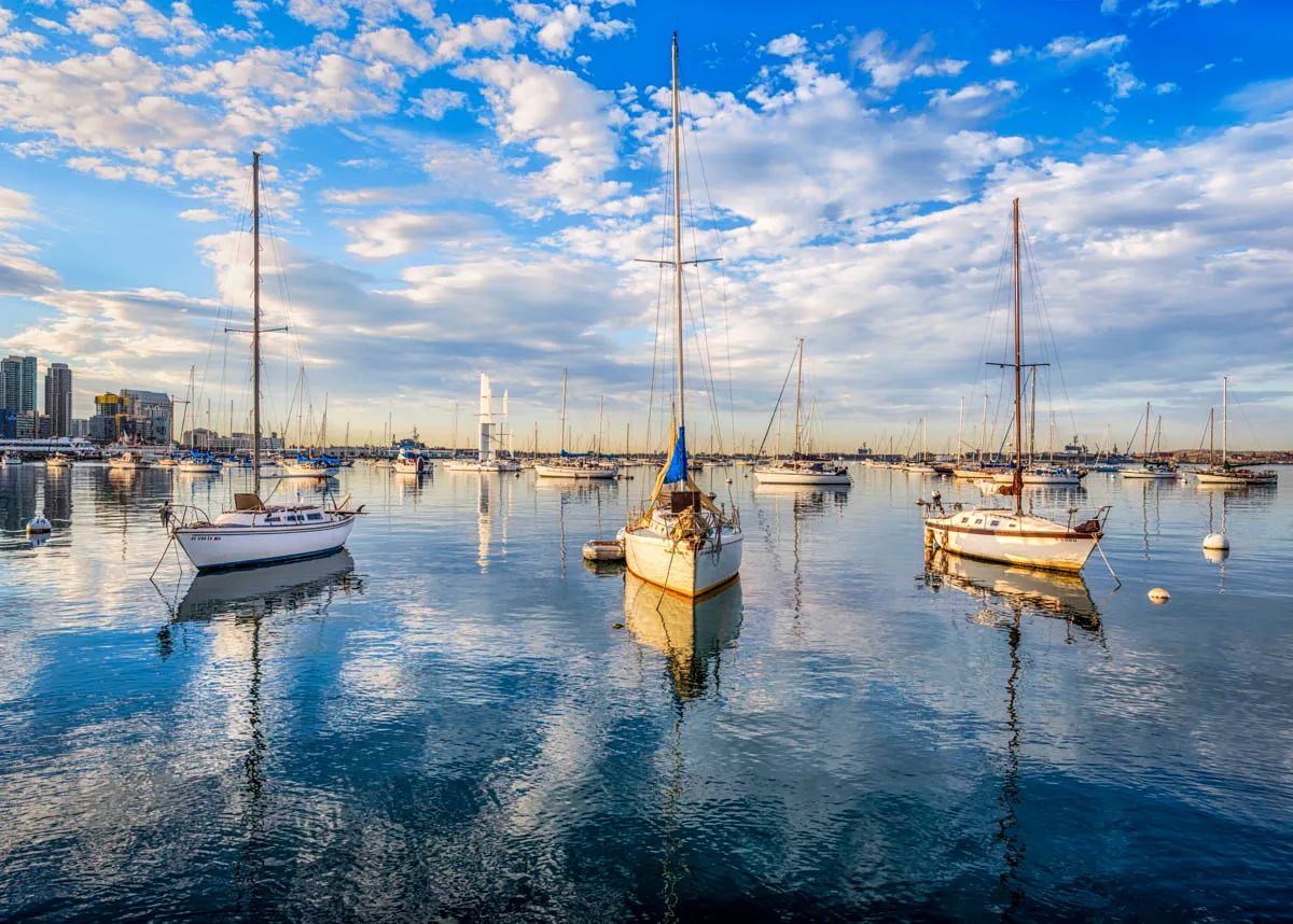 Serenity At San Diego Harbor.
Purchase Wall Art here: buff.ly/3tLxaYc 
---
#SanDiego #Caifornia #nauticaldecor #harbor #wallart #fineart #photography #homedecor #interiordesign #buyintoart
