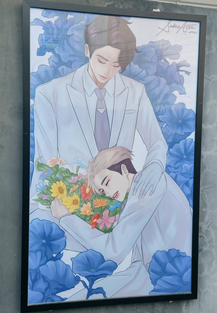 sakuacheu's tweet photo. 2023 사쿠아츠 웨딩카페《to be continued》

10월 8일 오픈 했습니다!
마지막 날도 잘 부탁드리겠습니다 😷🦊 https://t.co/VCxIuAKYyF